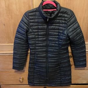 Patagonia black Fiona lightweight down coat XS